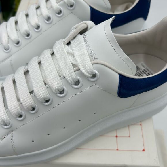 Men’s Alexander McQueen low top leather sneakers size 41 made in Italy - Picture 9 of 13